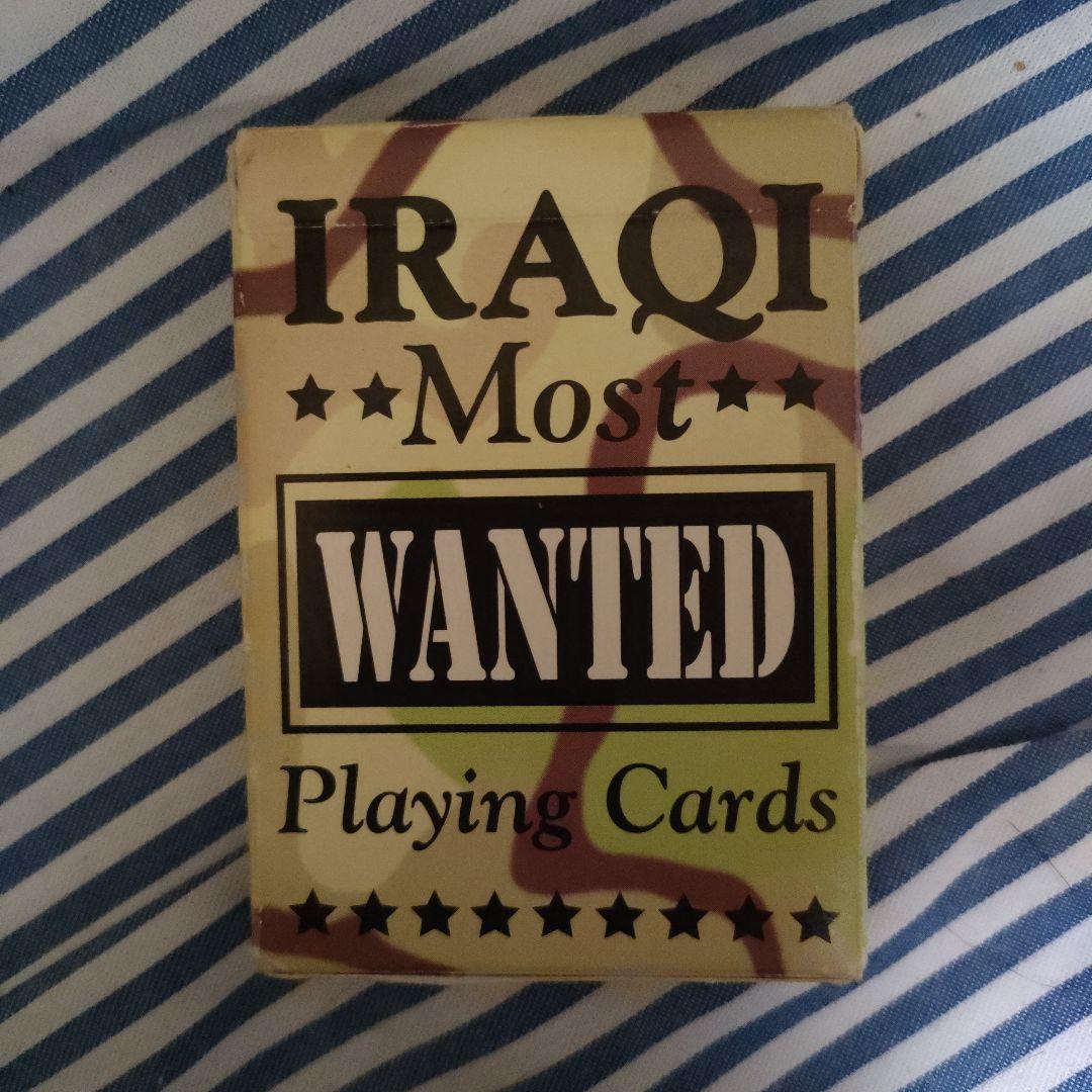 トランプ IRAQI Most WANTED Playing Cards