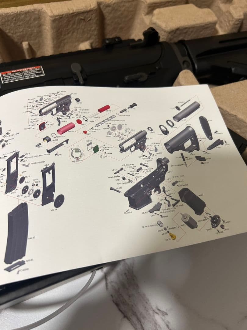 A*7様 【美品】ARES X EMG X KAC SR-16-L-BK