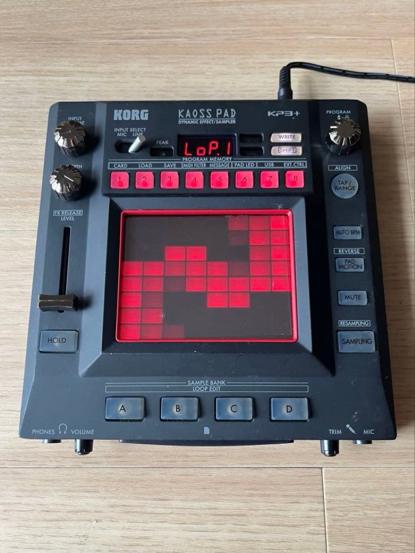 KORG コルグ KAOSS PAD KP3+ カオス パッド エフェクター