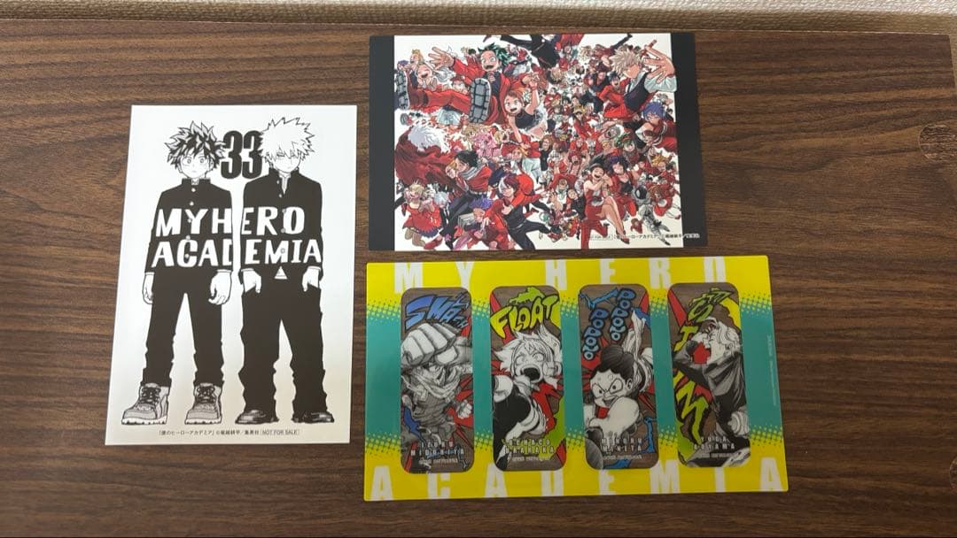 僕のヒーローアカデミア 1〜37巻、関連本15冊、特典ポストカード