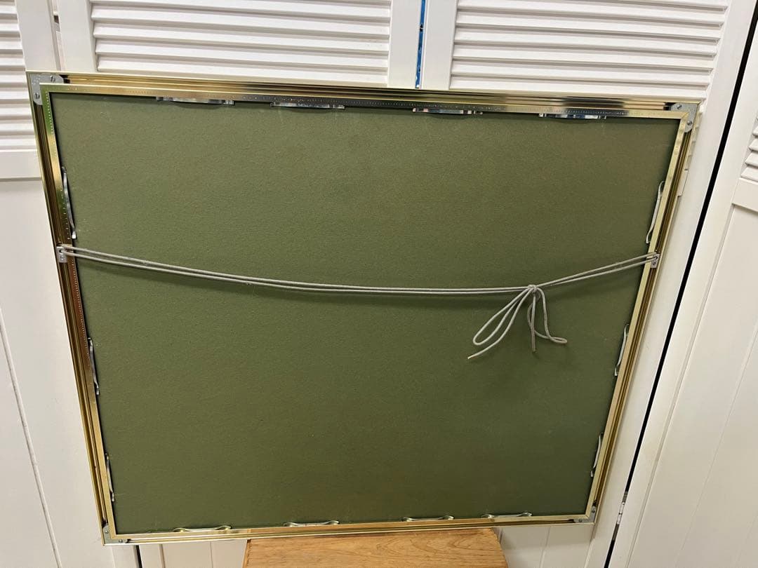 送料込み　Romain Slocombe シルクスクリーン　サイン　シリアル　額