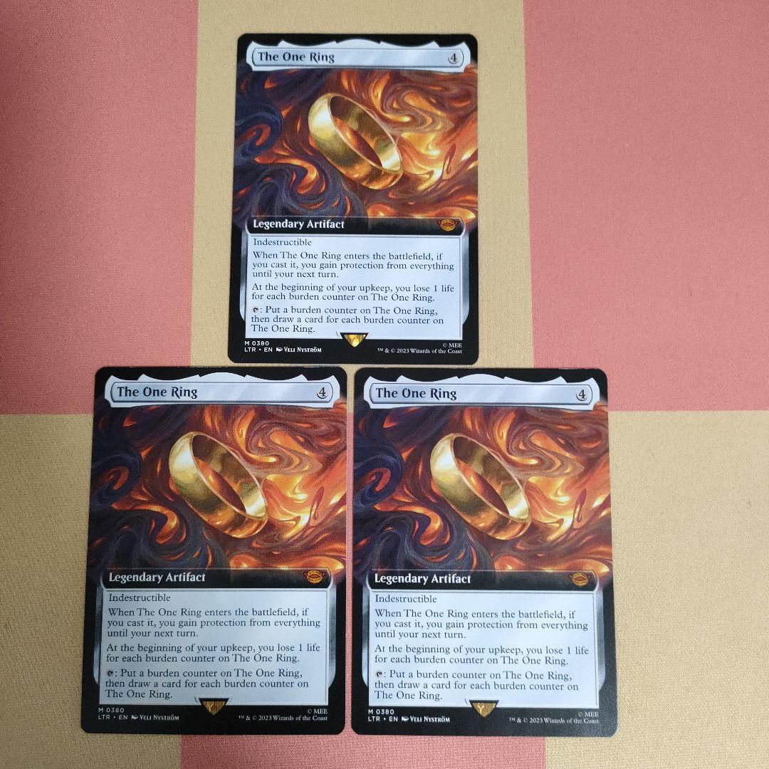 MTG一つの指輪　拡張3枚