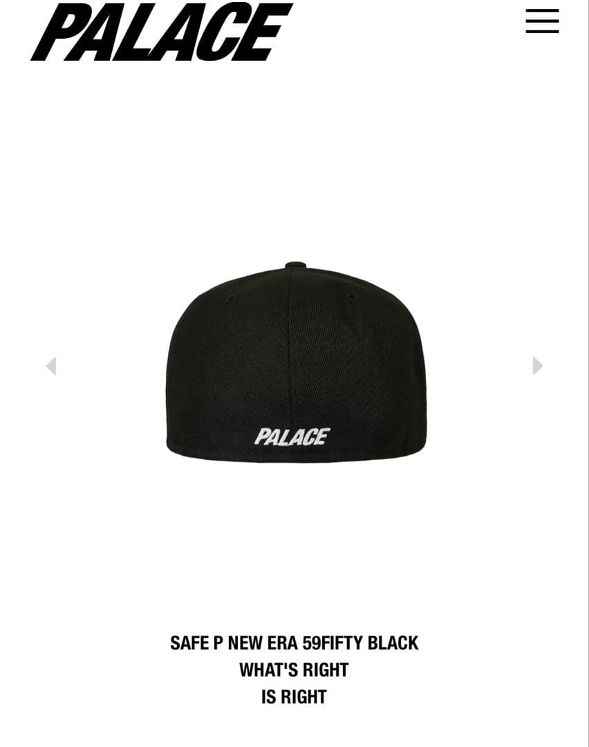 PALACE SAFE P NEWERA 59fifty パレス ニューエラ
