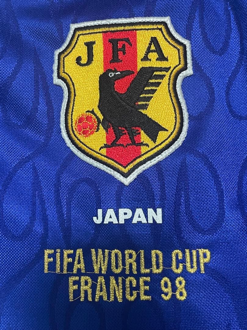 【新品・未使用】1998 サッカー フランスW杯 日本代表 ユニフォーム