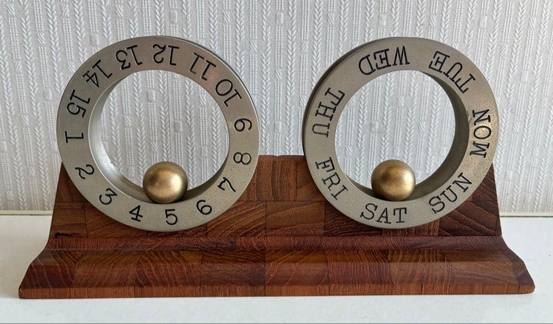 万年カレンダー (WAKOの刻印)