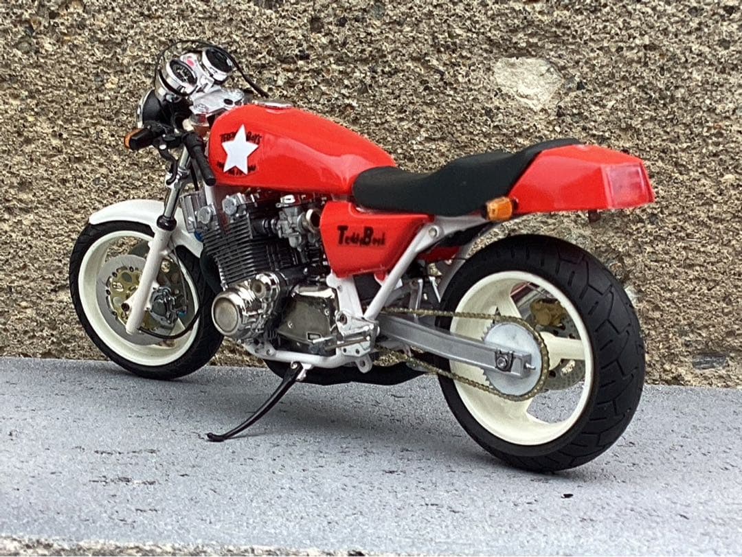 バイクプラモデル　族車　アオシマ1/12 (ジャンク品)