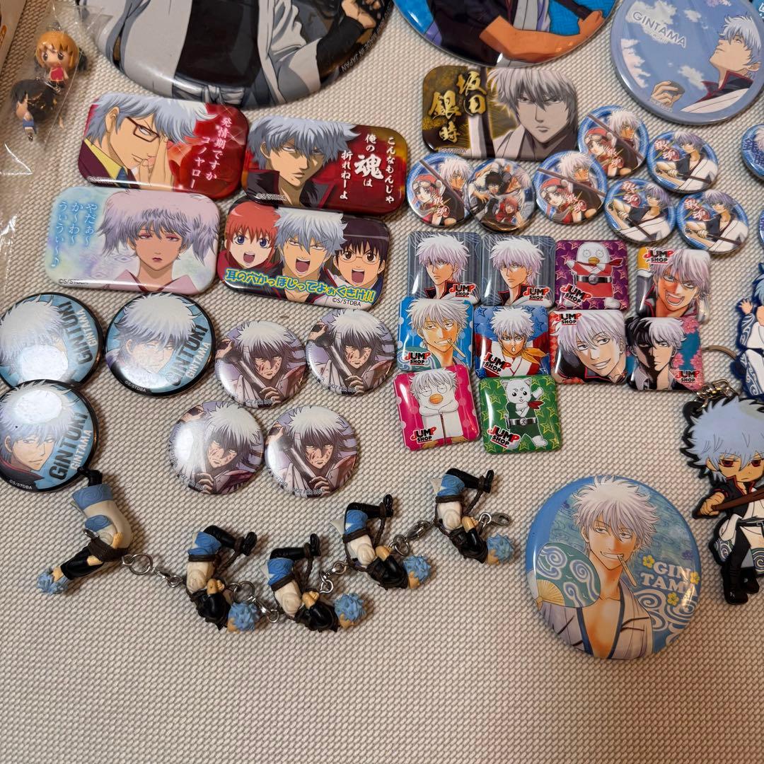 銀さん　銀魂 万事屋セット バッジ・