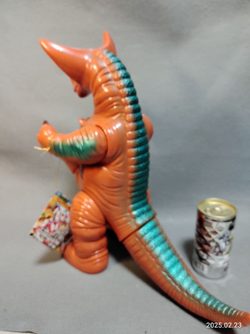 昭和レトロ 1991年ブルマァク ジャイアントゴモラソフビ復刻版怪獣東京タワー付