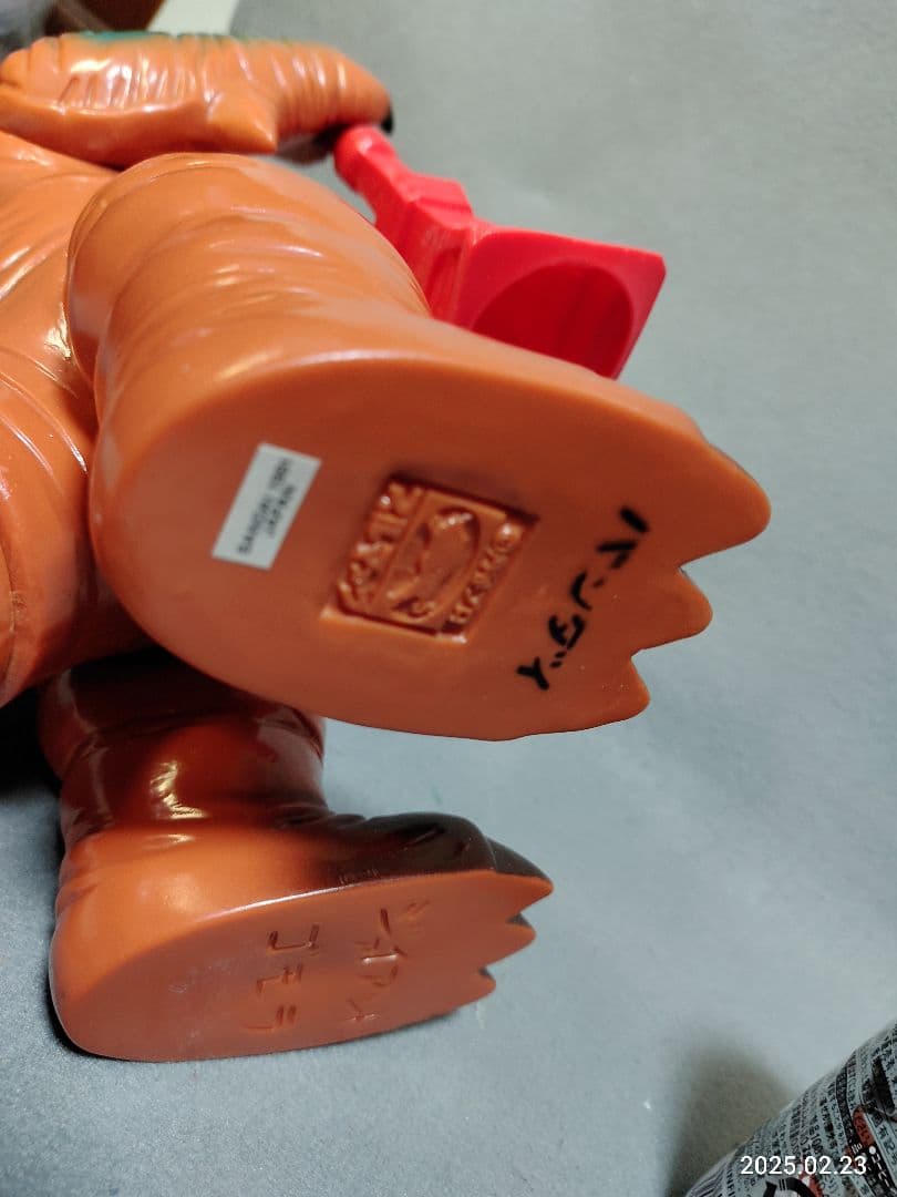 昭和レトロ 1991年ブルマァク ジャイアントゴモラソフビ復刻版怪獣東京タワー付