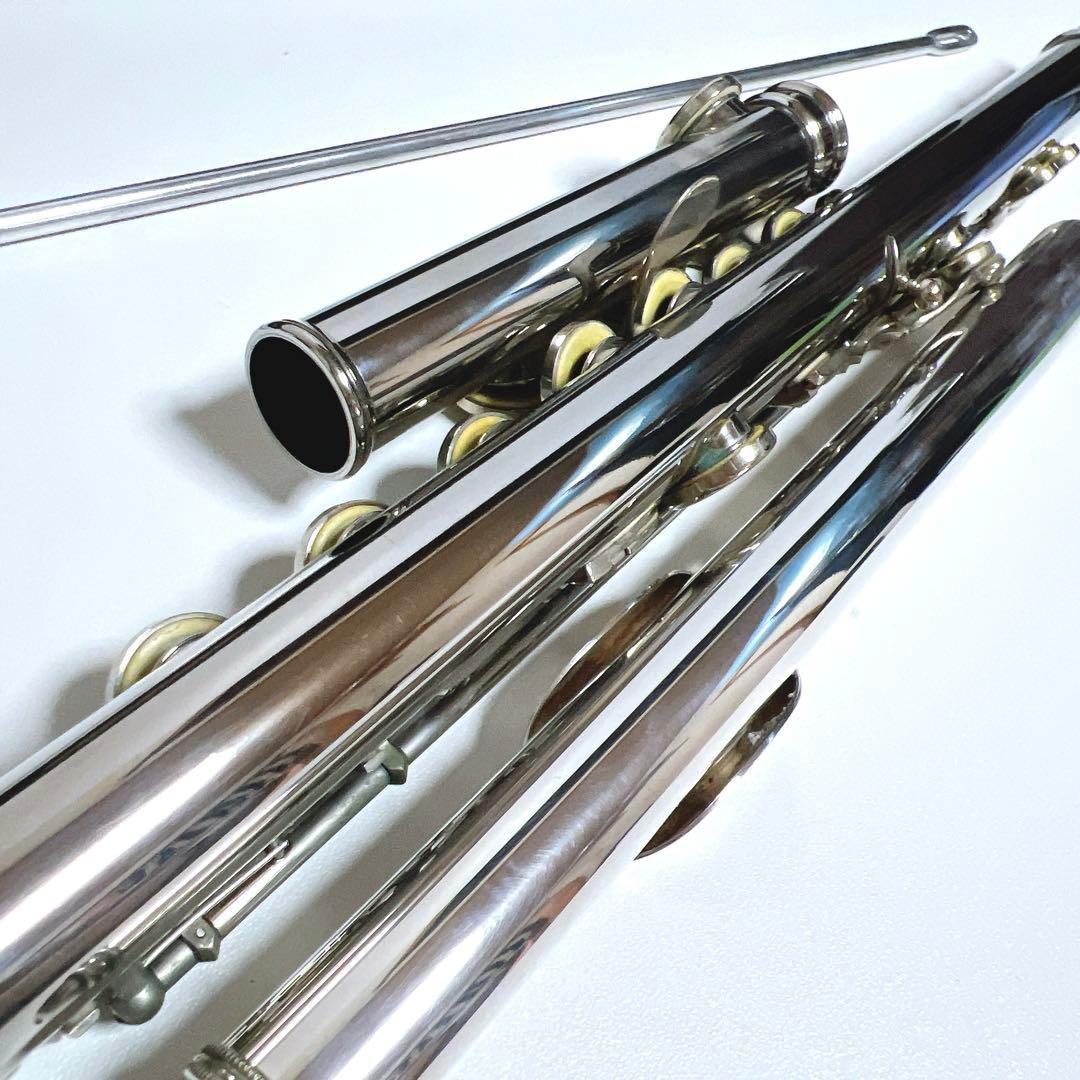 【美品】SANKYO PRIMA ETUDE フルート サンキョー　頭部菅銀製