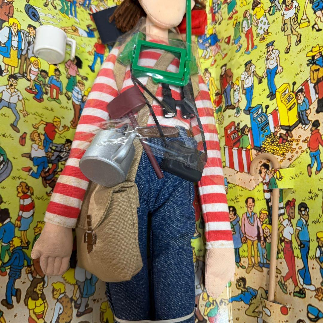 激レア 1991年 Where's Wally Now? フィギュア 50cm