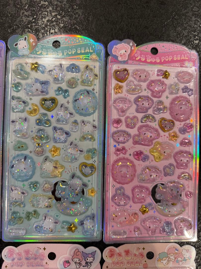 サンリオうるちゅるポップシール8種セット