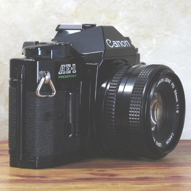 整備済完動品 Canon AE-1 PROGRAM + NEW FD 50mm