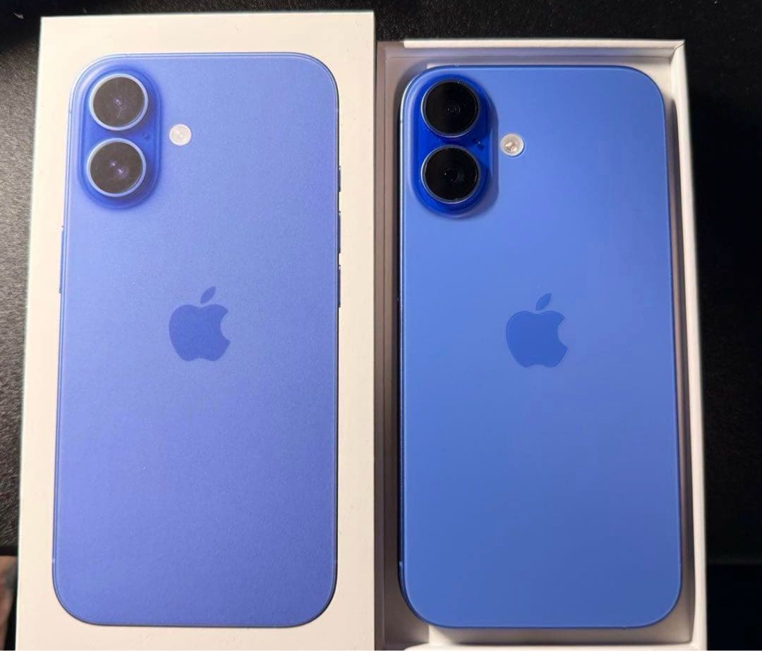 iPhone 16 128GB ウルトラマリン【美品】