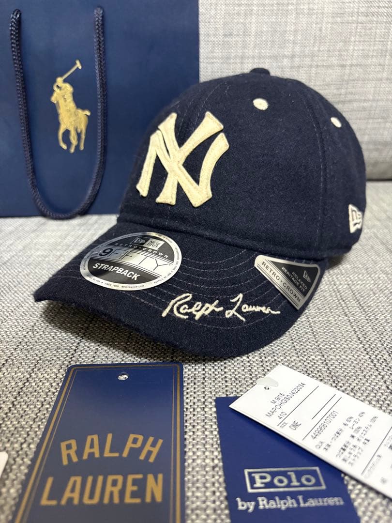 POLO RALPH LAUREN NEW ERA クーパーズタウン キャップ