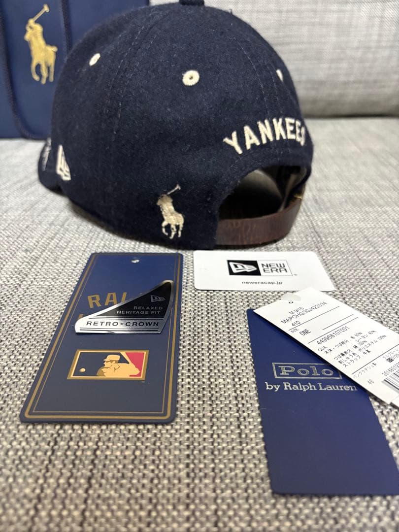 POLO RALPH LAUREN NEW ERA クーパーズタウン キャップ