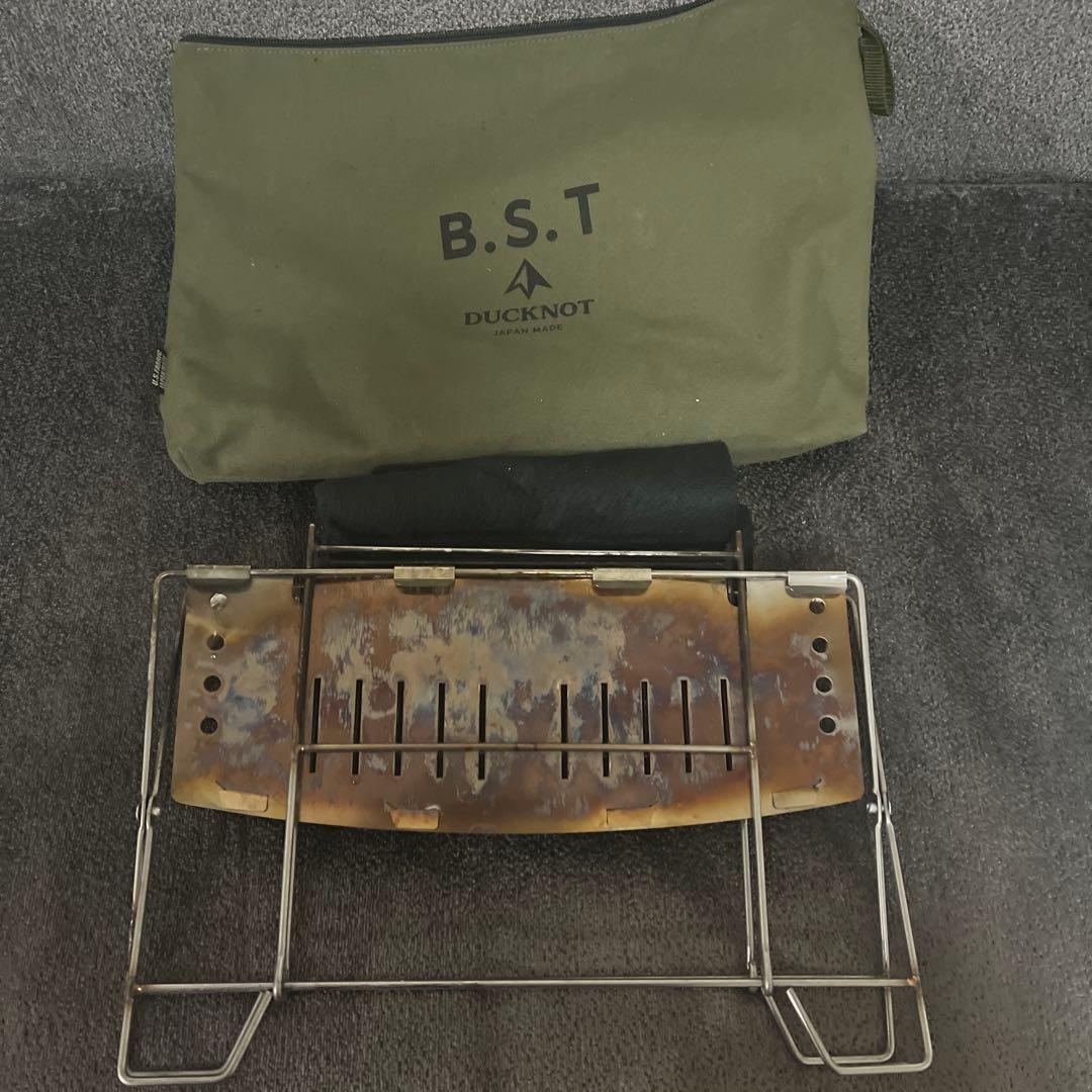 DUCKNOT 焚き火台 BST SET ソロ コンパクト 軽量 ステンレス