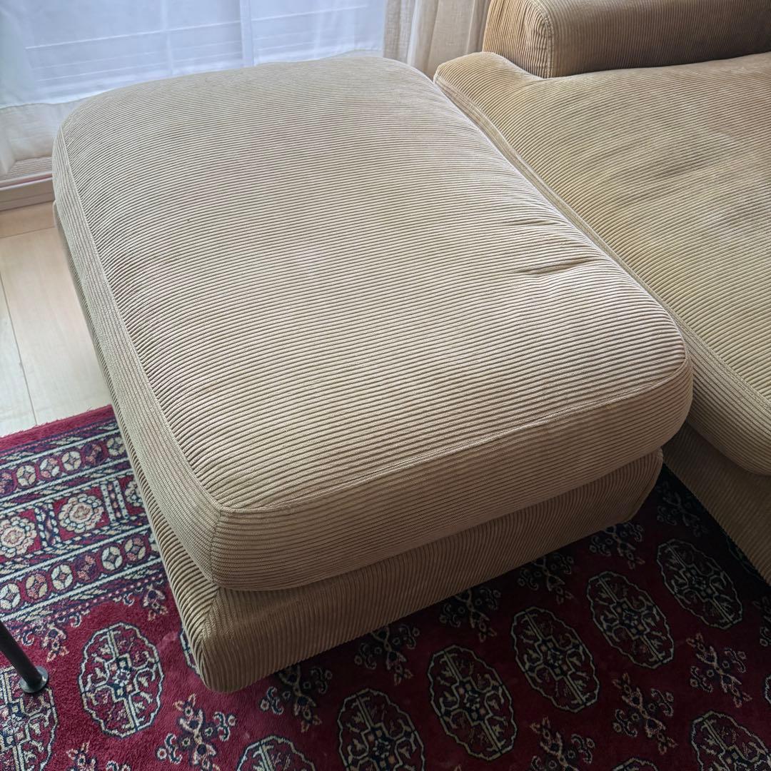 【5/21まで】unico GREIG オットマン（たのメル便発送）