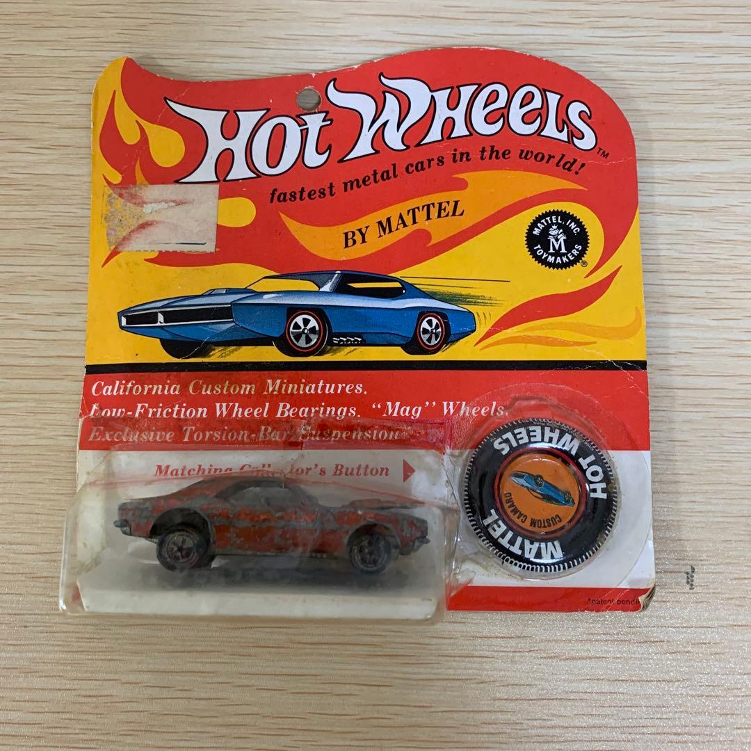 hotwheels Custom Camaro 状態悪　ミニカー　開封済　破損有
