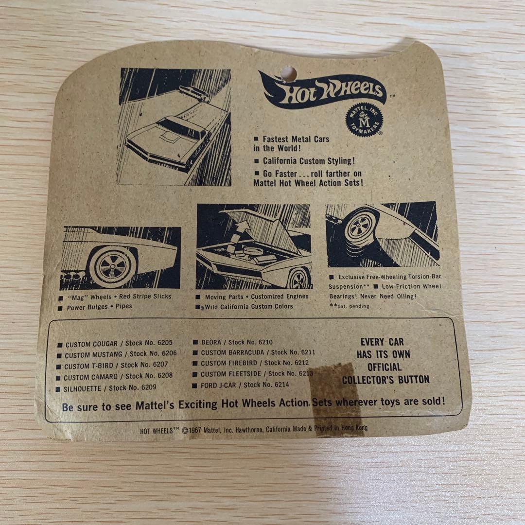 hotwheels Custom Camaro 状態悪　ミニカー　開封済　破損有