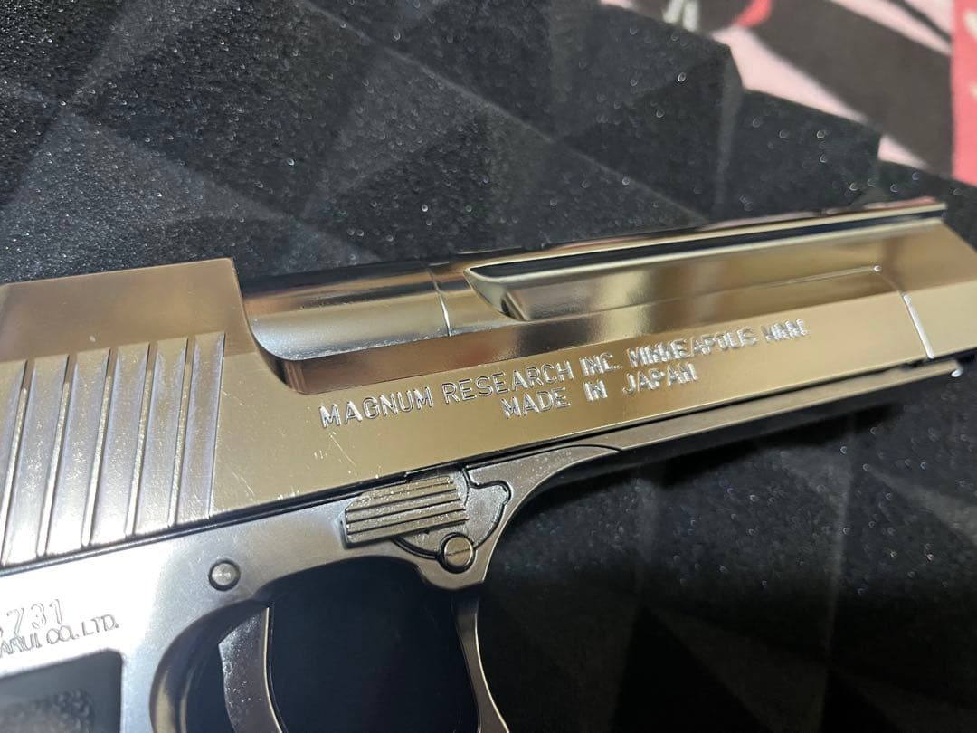 デザートイーグル .50AE ステンレス　ガスガン