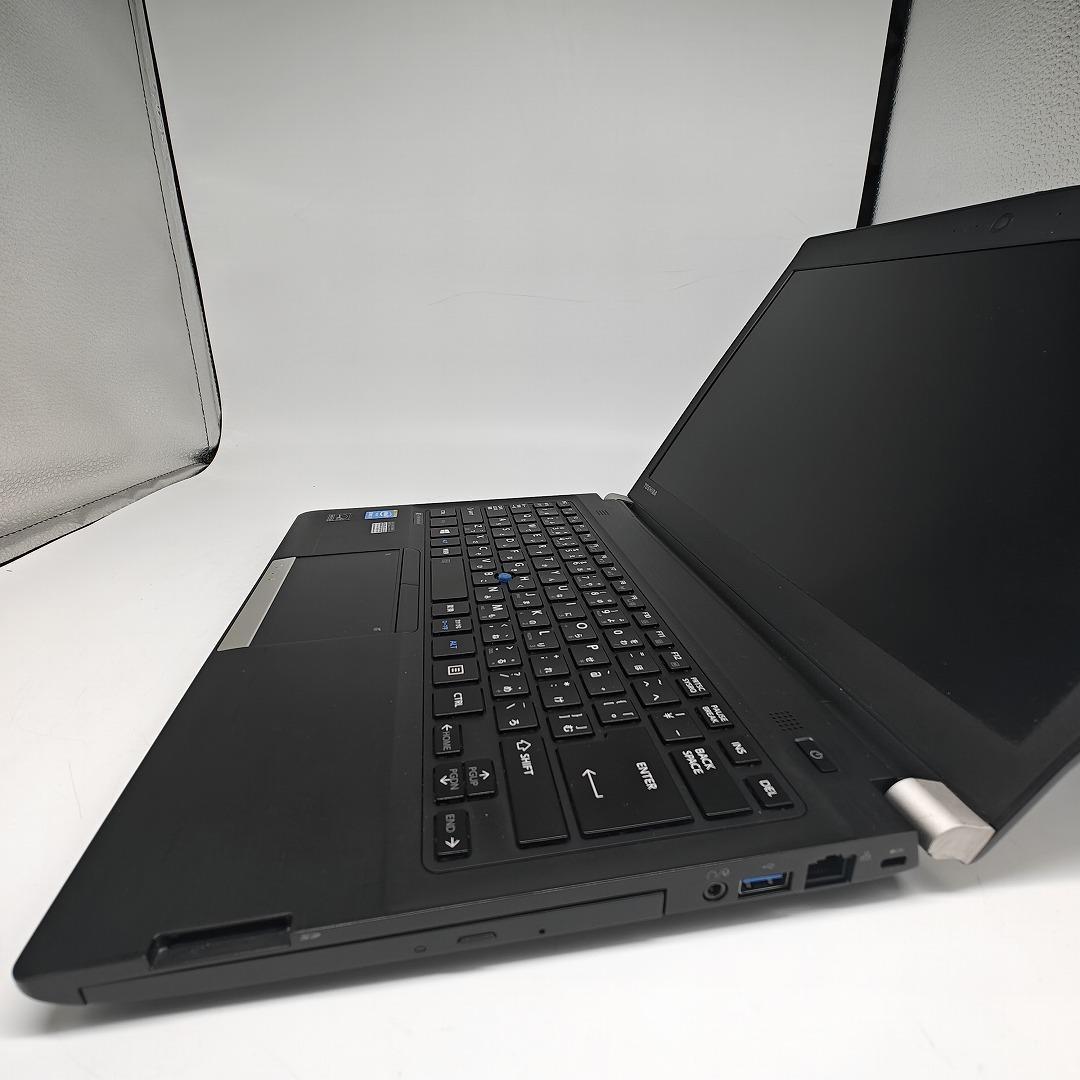 【東芝】R73 高速i7 新品SSD256GB 8GB ブラック ノートPC