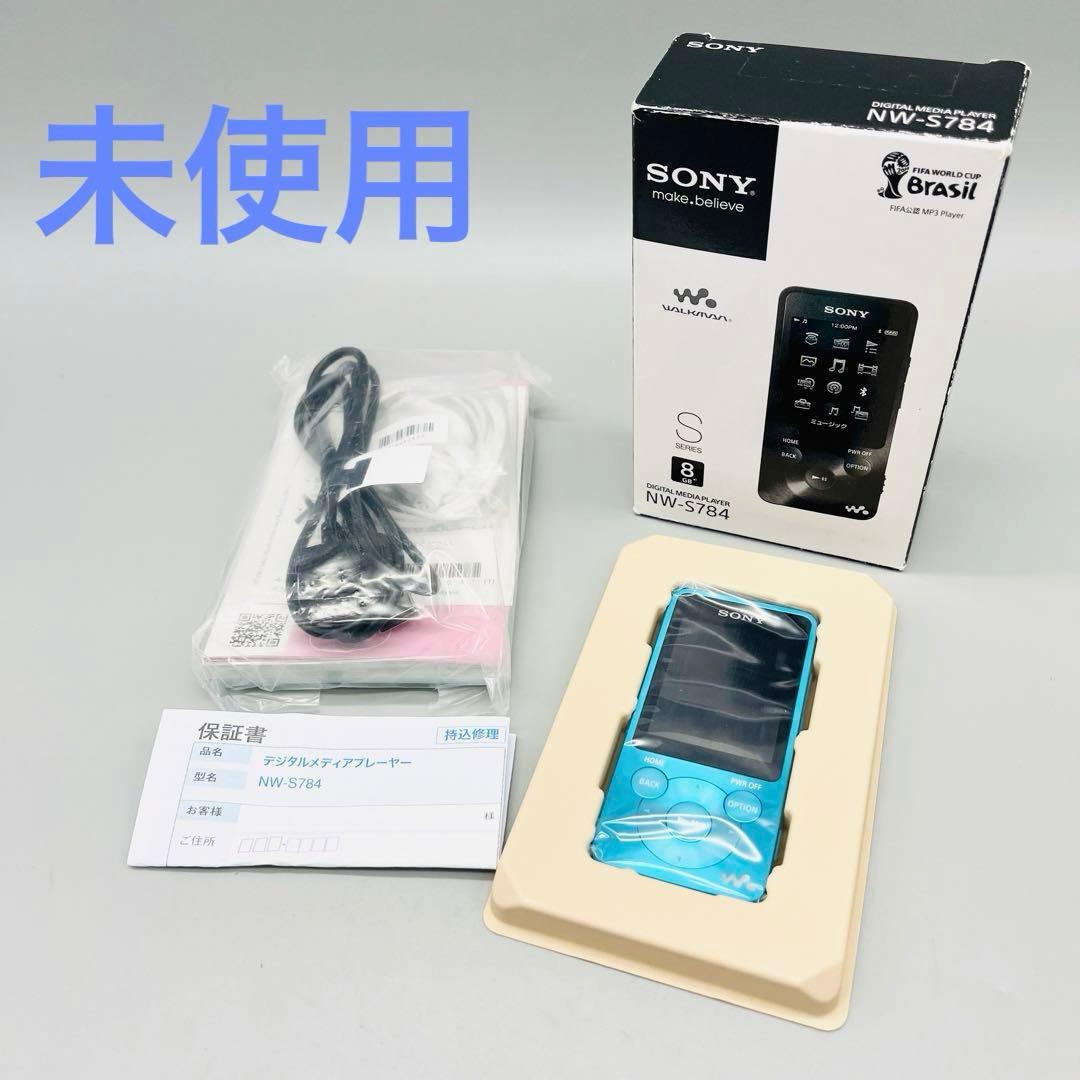 【未使用】SONY NW-S784 デジタルオーディオプレーヤー　ブルー