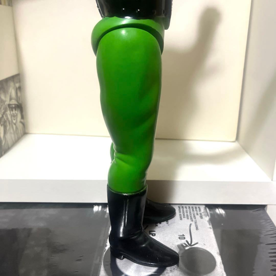 旧バンダイ製 死神カメレオン キングサイズ 美品 ソフビ フィギュア 怪人