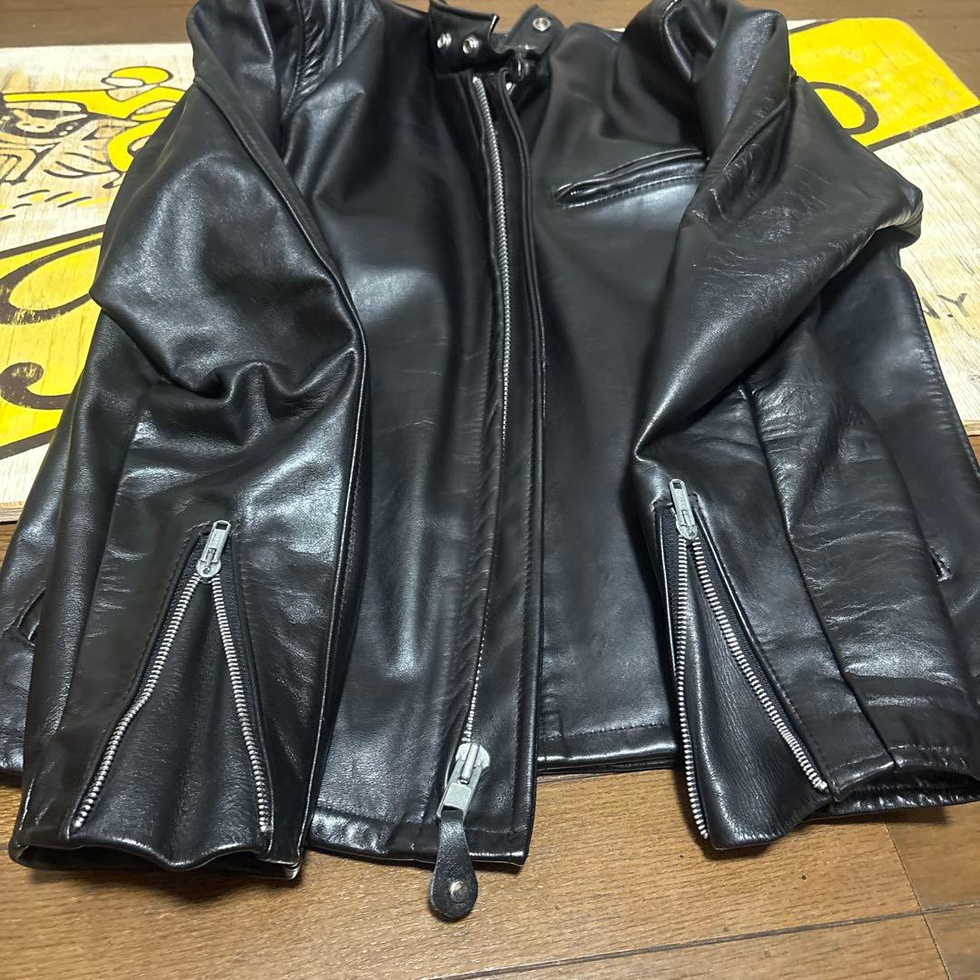 美品‼️schott641NS 40インチシングルライダース