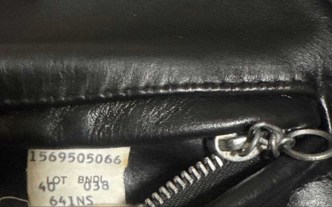 美品‼️schott641NS 40インチシングルライダース