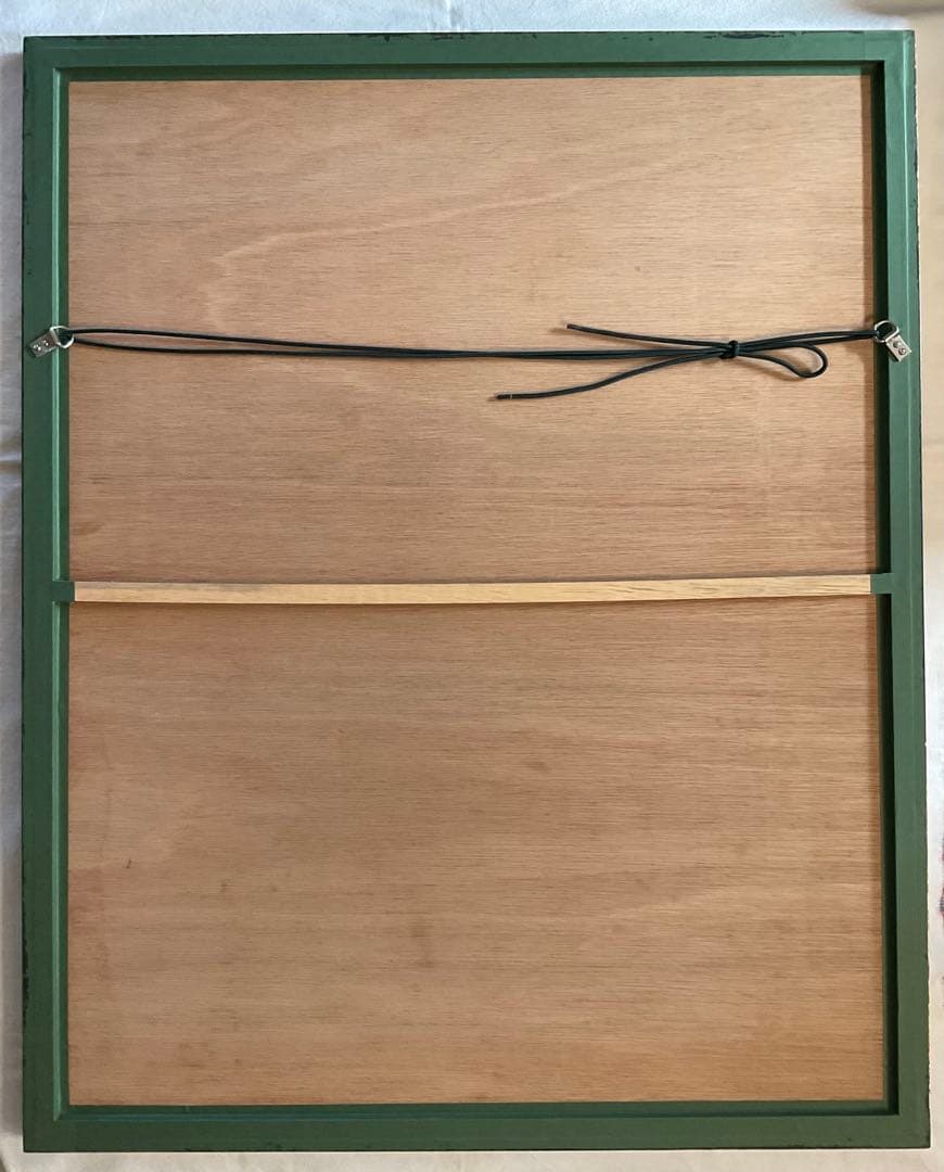 ● 菅井汲　森　オリジナル リトグラフ　1971年 サイン　フレーム入