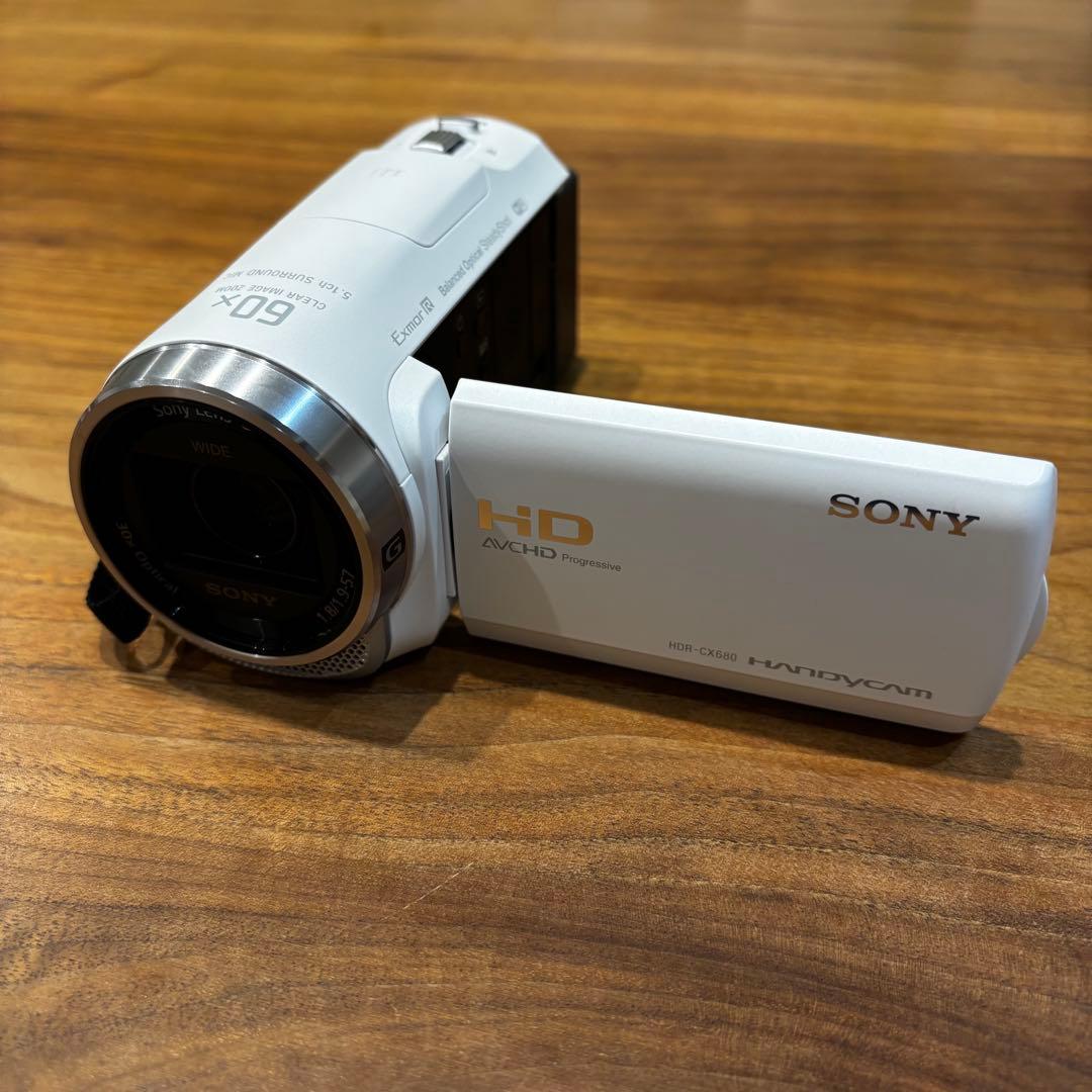 【未使用に近い】【SONY】ハンディカメラ HDR-CX680