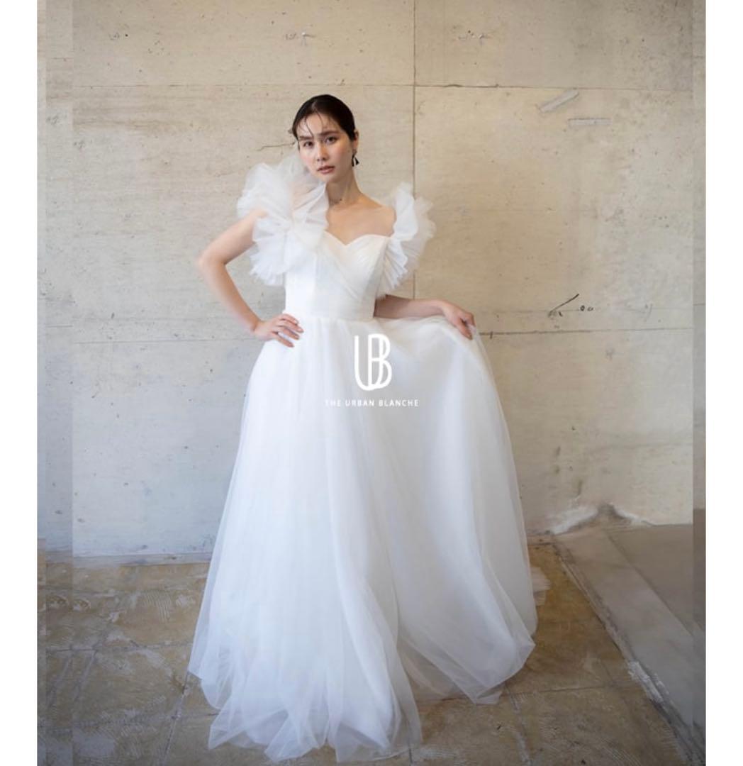 【the urban blanche】 ウェディングドレス Aライン 前撮り