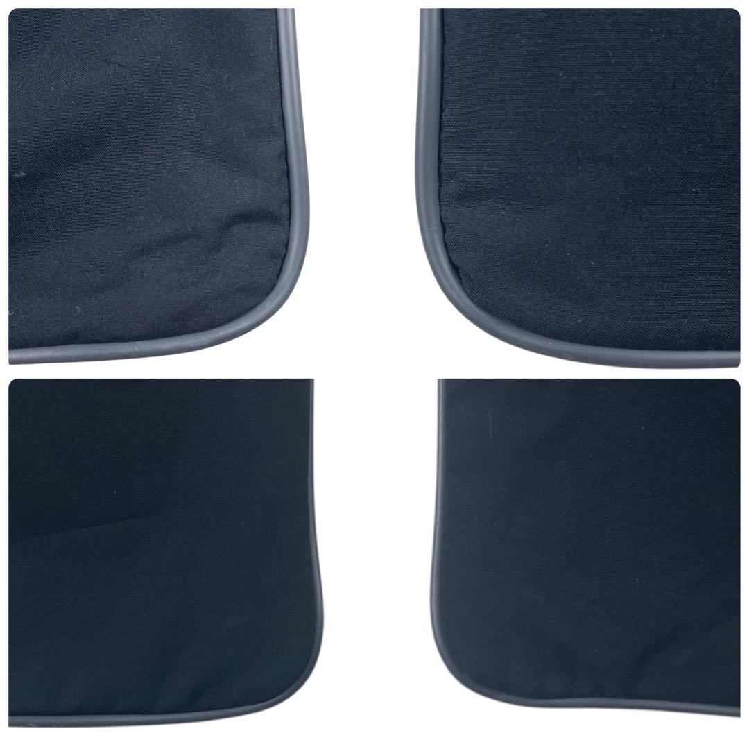 美品 プラダ スポーツ サコッシュ ショルダーバッグ ブラック 斜め掛け ロゴ