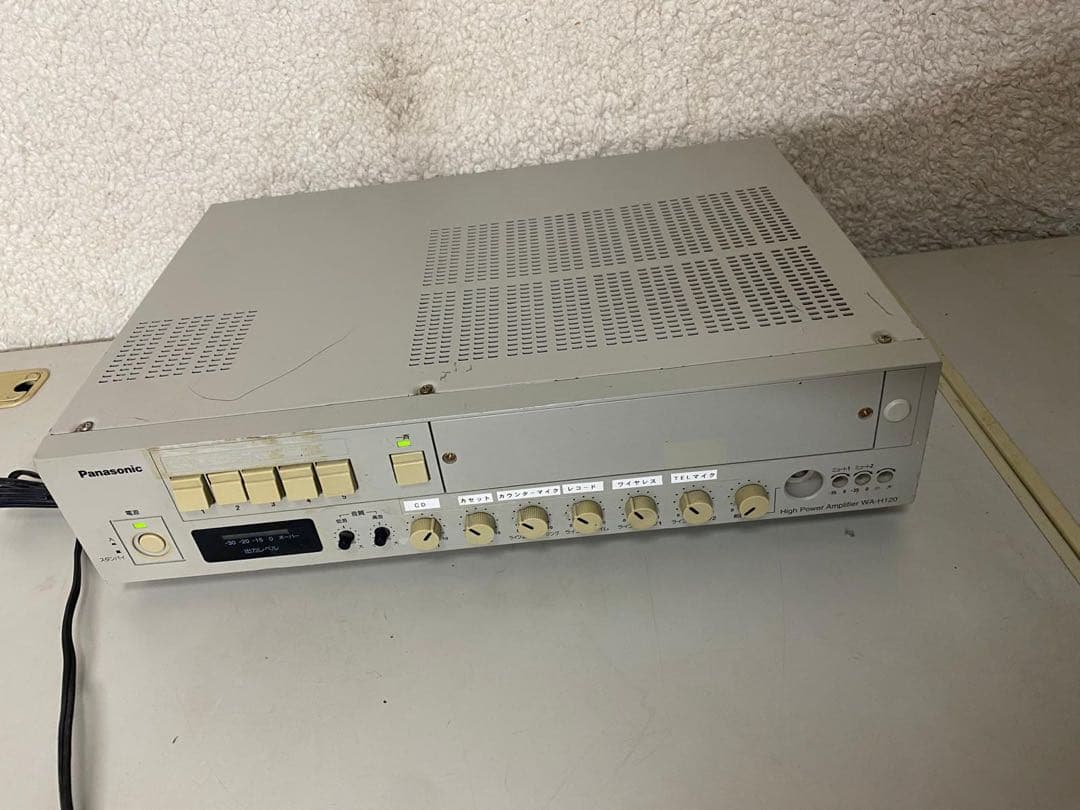 Panasonic オーディオ機器 wa-h120 ハイパワーアンプ