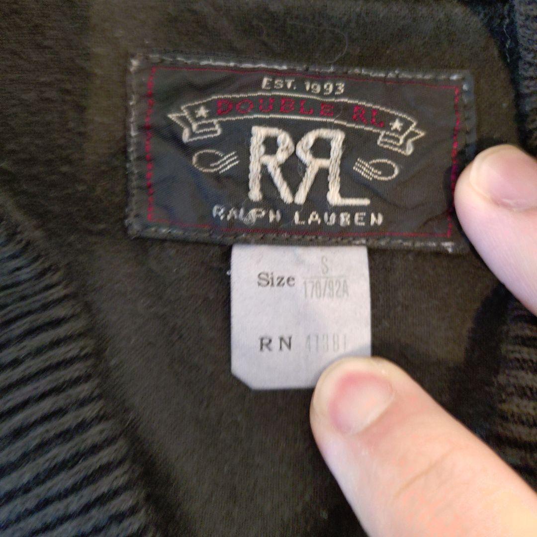 RRL　バーシティジャケット　黒猫　Sサイズ