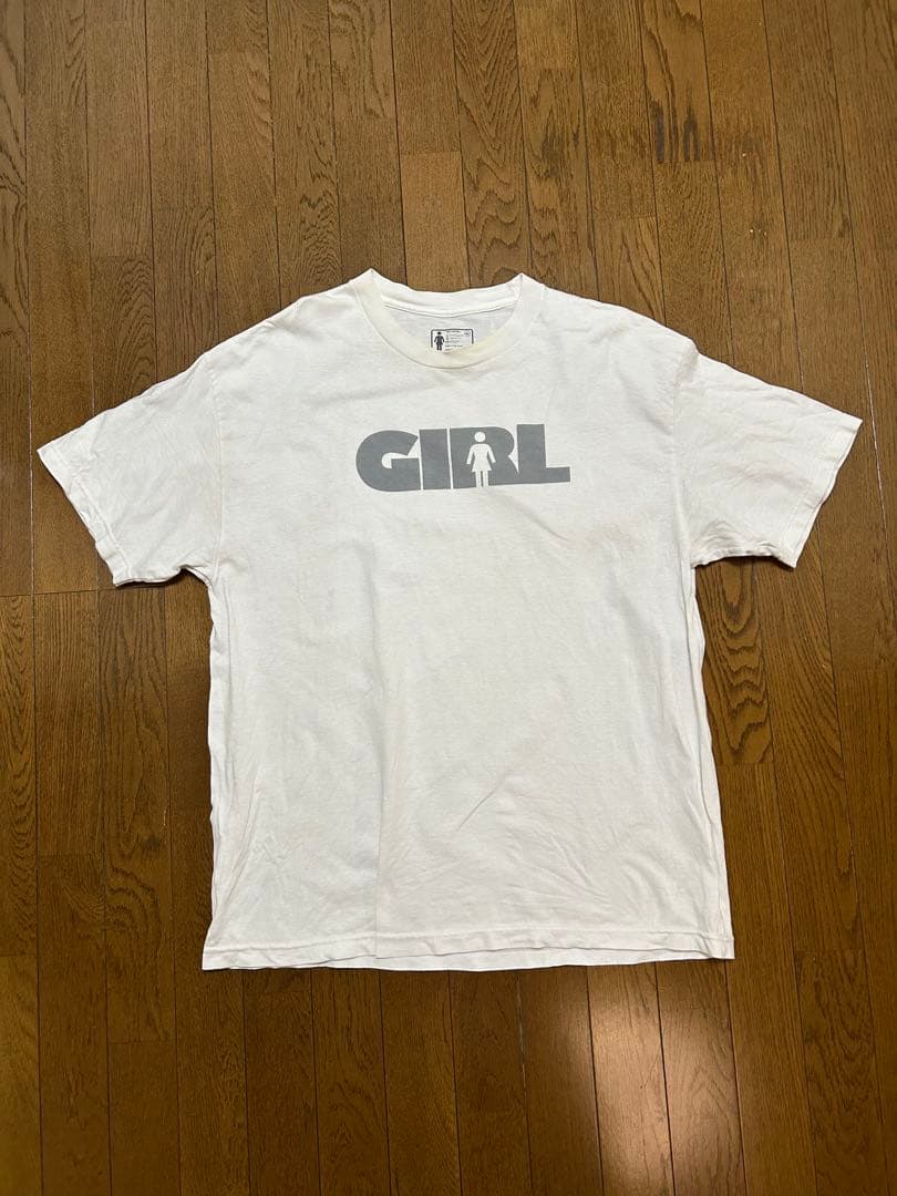 90s GIRL SKATEBOARDS Tシャツ　XL ホワイト