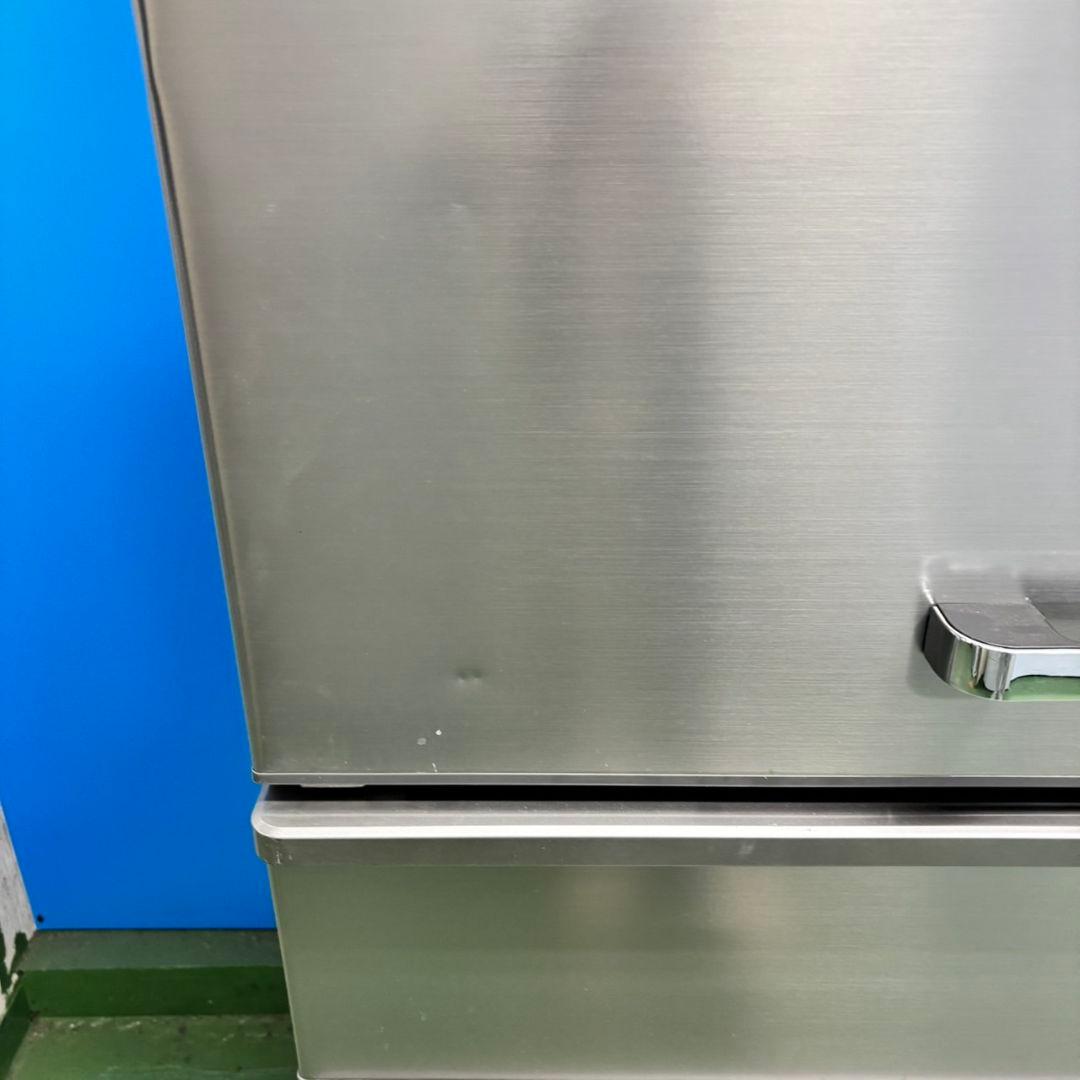 521 AQUA 大型冷蔵庫 300L強 小型　家庭用 左開き 自動製氷