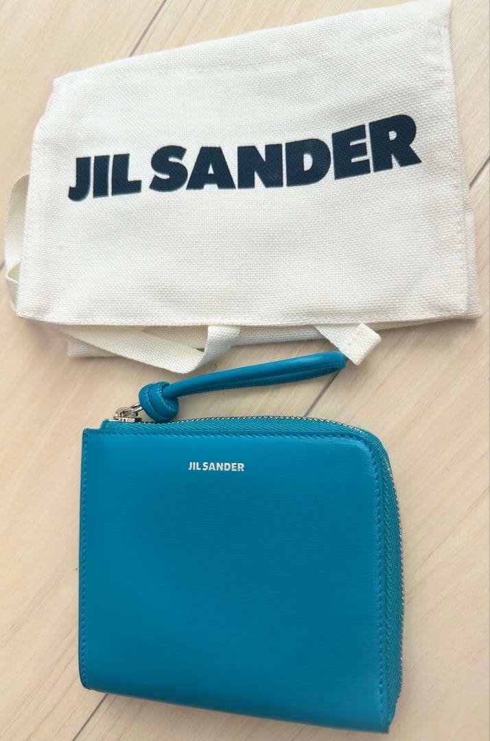 JIL SANDER 青 レザー ケース