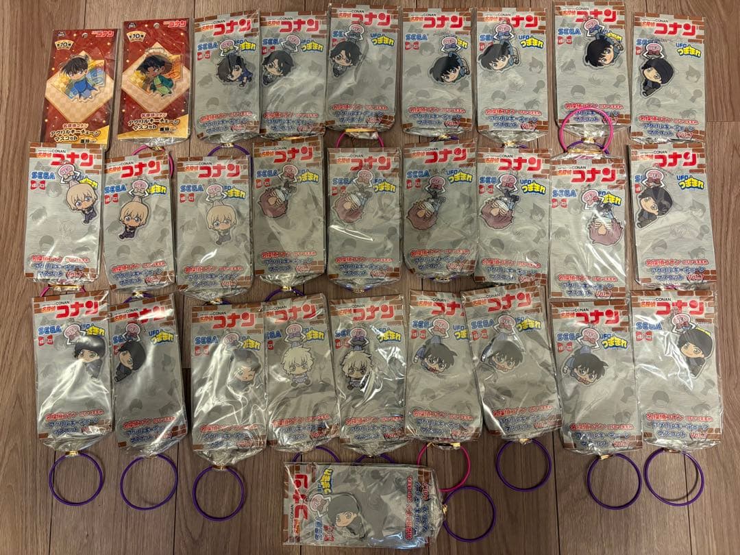 【新品未開封】全28個 名探偵コナン　アクリルキーチェーンマスコット