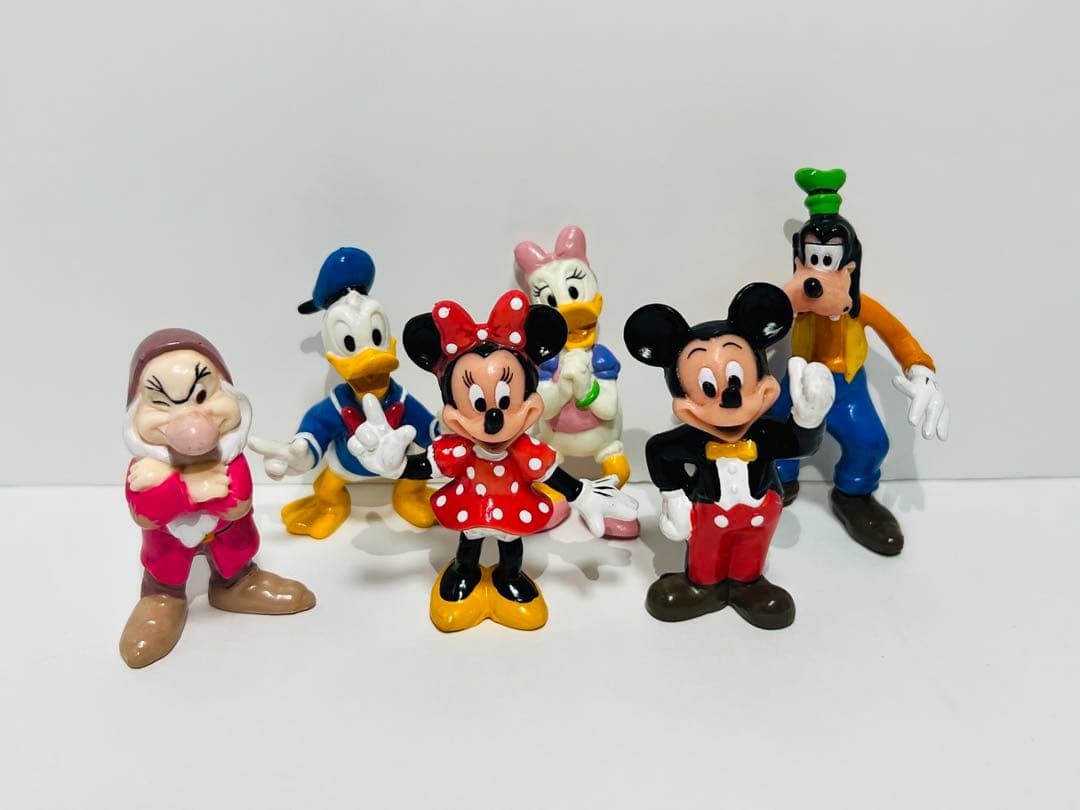 ディズニー レトロフィギュア 6体セット ヴィンテージ