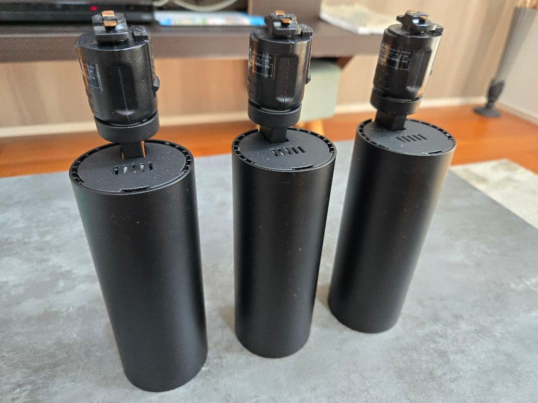 エジソンスマート LEDスポットライト 3個セット 黒