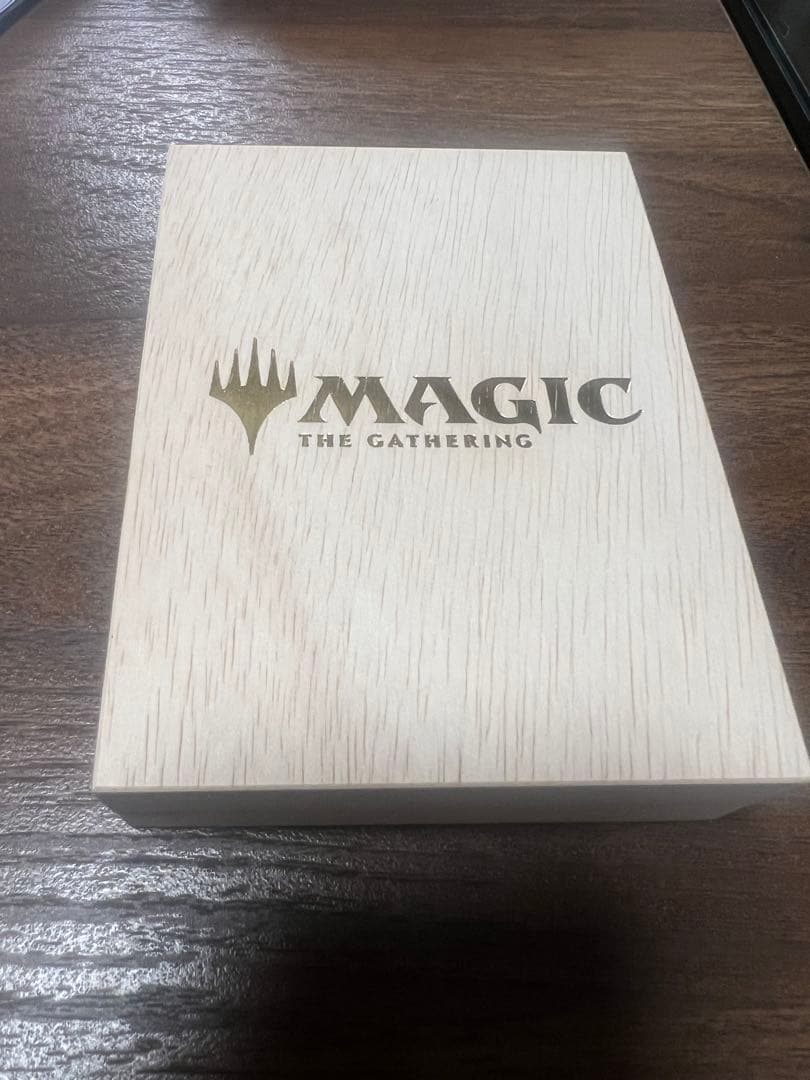 ステンレストークン　手掛かり 木箱付き マジック大戦祭