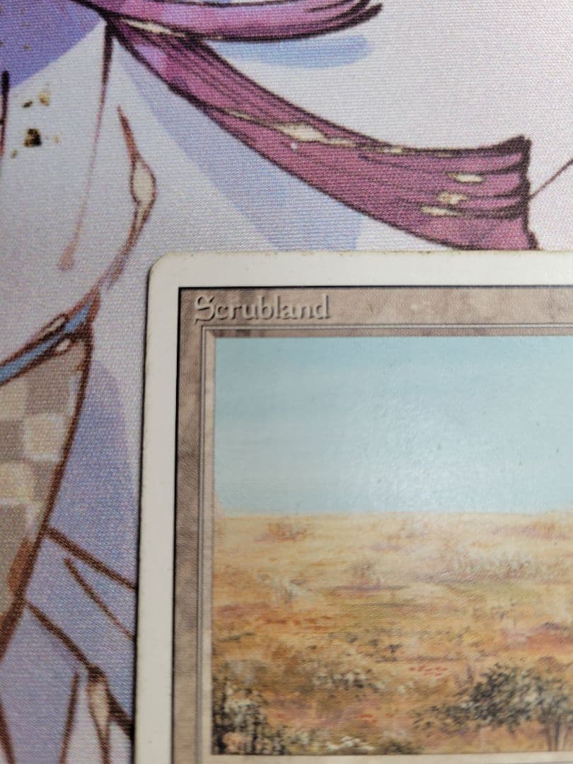 Scrubland　英語版　3ED　リバイズド　mtg