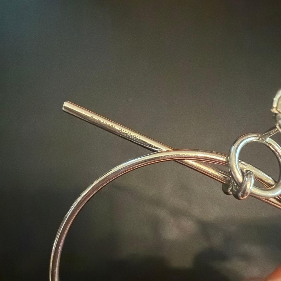 Hermès フープピアス