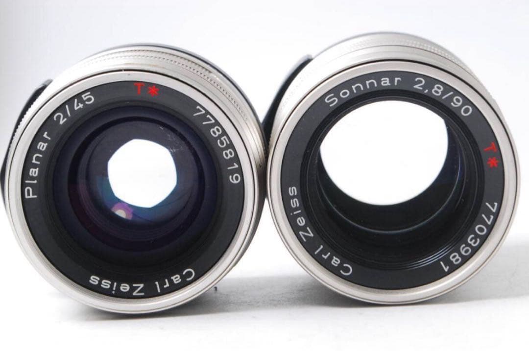 CONTAX G1+ レンズ3点+ ストロボセット