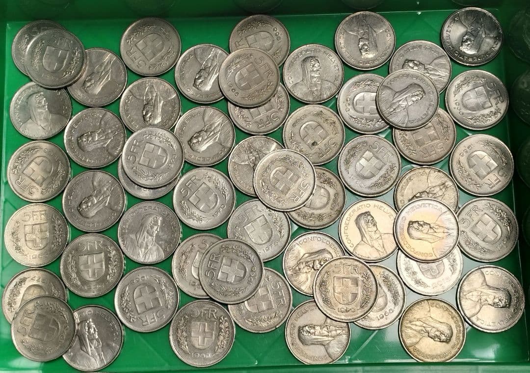 外国貨幣　スイスフラン②