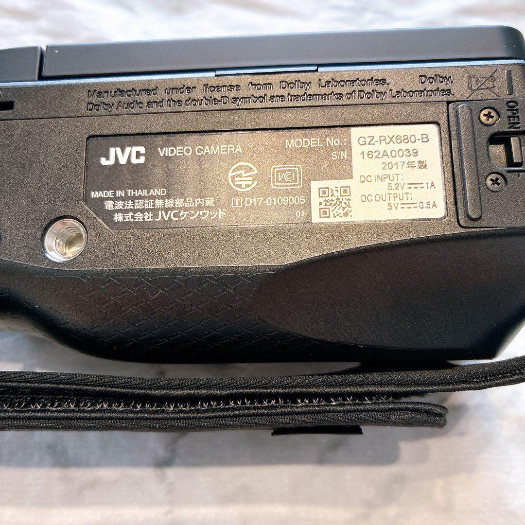 JVCEverioR GZ-RX680-Bビデオカメラ 2017 訳あり