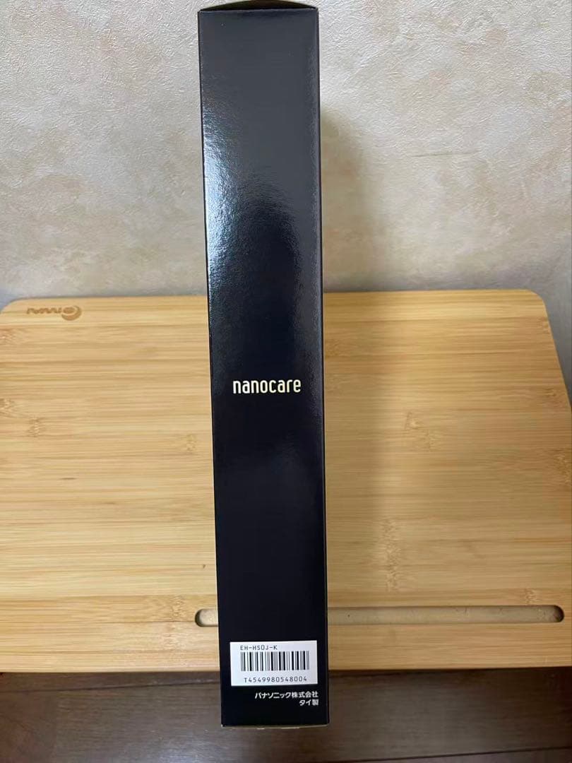 Panasonic ストレートアイロン ナノケア ブラック EH-HS0J