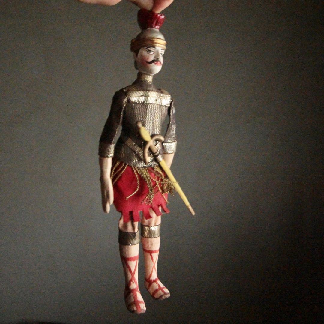 古い 操り人形 チェコ？ マリオネット 古道具 アンティーク